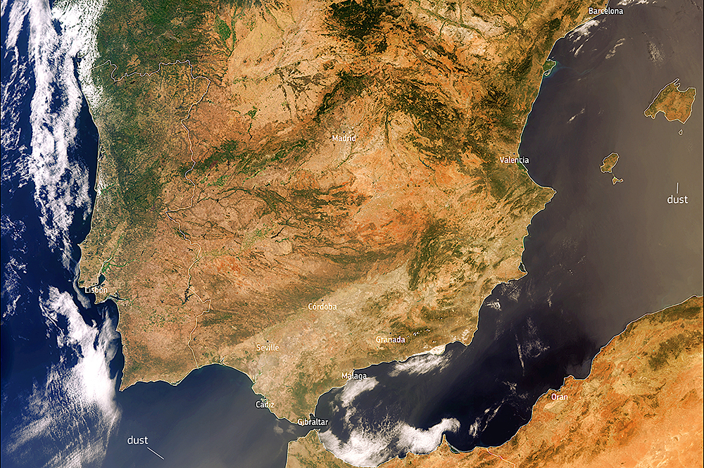 SLC - Copernicus Spain 20230811 Heatwave In The Iberian Peninsula